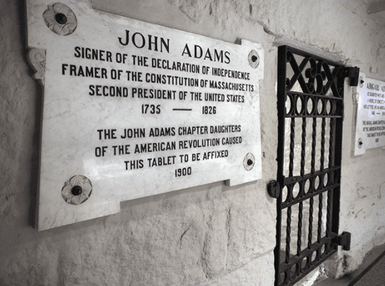 Adams Crypt at United First Parish Church